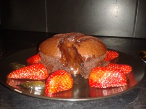 Crisp on the outside, lovely and runny on the inside.