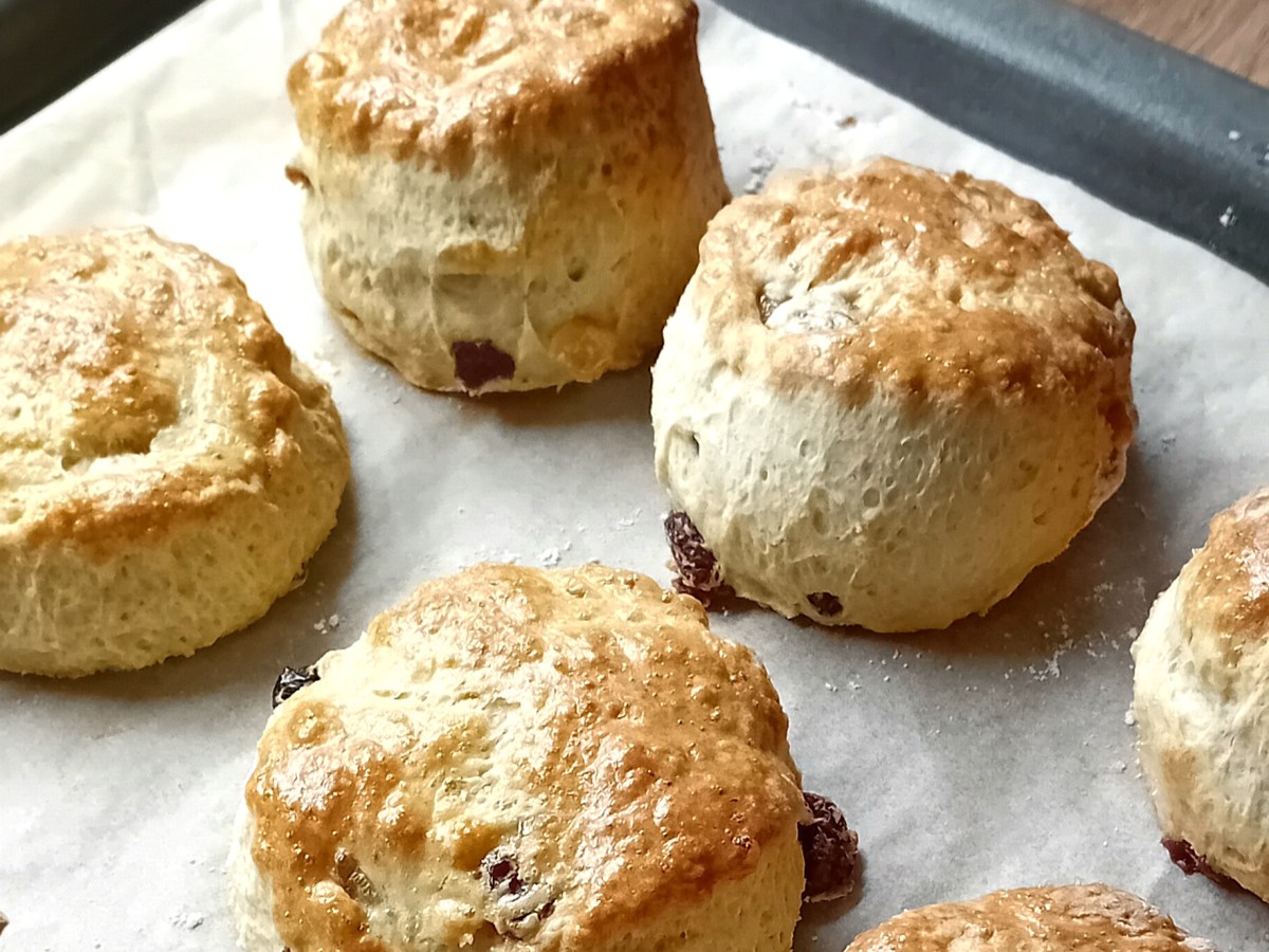 Mixed Fruit Scones